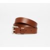 Pásek Carhartt WIP Script belt Cognac/ Silver