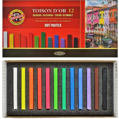 Koh-i-noor Křídy 8582/12 prašné TOISON D OR 7010 – Zboží Dáma