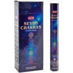 Hem Indie Indické vonné tyčinky Sedm Čaker Seven Chakras 23 cm 20 ks – Sleviste.cz