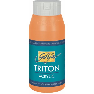 Kreul Akrylová barva SOLO GOYA Triton 750 ml oranžová – Zbozi.Blesk.cz