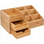 5five Organizér na kosmetiku, bambusový, 3 zásuvky – Sleviste.cz