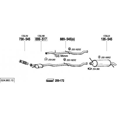 Bosal BS 889-545 – Hledejceny.cz