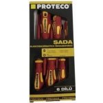 PROTECO sada šroubováků elektrikářských 6-dílná (PL + PZ) v krabici – Zboží Mobilmania