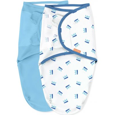 SwaddleMe Zavinovačka korunka modrá 2 ks – Zboží Mobilmania