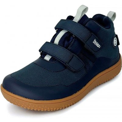Bugga dětské celoroční barefootové boty s membránou OSCAR blue – Sleviste.cz