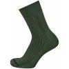 Knitva Odolné ponožky proti pocení a zápachu zelená tmavá