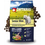 Ontario Senior Mini Lamb & Rice 6,5 kg – Zboží Mobilmania