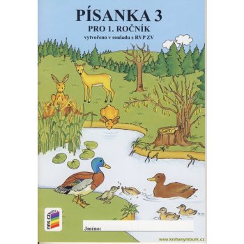 Písanka 1, 3. díl (nová řada) pro 1. ročník