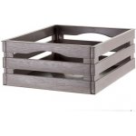 Bama Plastová dekorativní bedýnka TINA 3 - barva bílá – Zboží Dáma