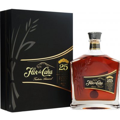 RUM FLOR DE CANA 25y 40% 0,7 l (karton) – Hledejceny.cz
