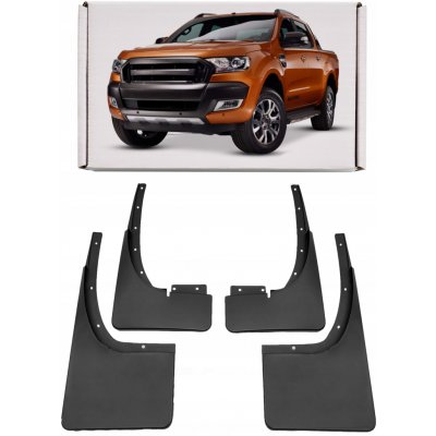 Lapače nečistot (zástěrky) pro Ford Ranger T7 2016-2018 | Zboží Auto