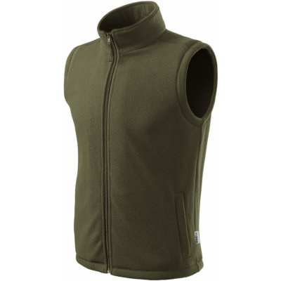 Rimeck Next 518 Fleece vesta unisex military 69 brand label – Sleviste.cz