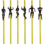 Aomhrek Jednorázová brčka Papírová 18ks – Zboží Dáma