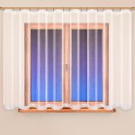 Voálová kusová záclona Diana 150x400 – Zboží Mobilmania