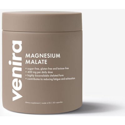 VENIRA energy magnesium malát, 80 kapslí – Hledejceny.cz