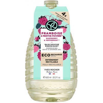 Yves Rocher sprchový gel Malina & máta 600 ml – Zboží Mobilmania