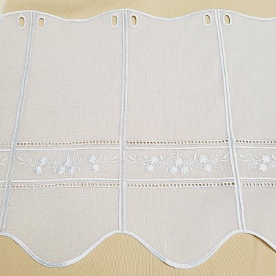 Vitrážová záclona SEDMIKRÁSKY 60 cm – Hledejceny.cz