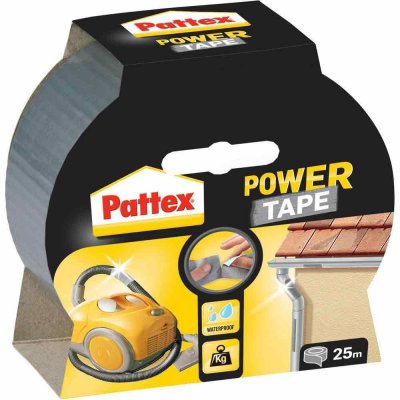 Pattex Lepicí páskaPower Tape 5 cm x 25 m 9000100773430 stříbrná – Sleviste.cz