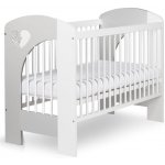 Klupś NEL Srdce 120 x 60 bílo-šedá – Zboží Dáma