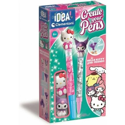 CLEMENTONI IDEA Kreativní sada pro výrobu per Hello Kitty a Kuromi – Hledejceny.cz
