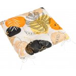Bellatex Adéla prošívaný 40x40 cm prošívaný Oblázky oranžová – Zbozi.Blesk.cz