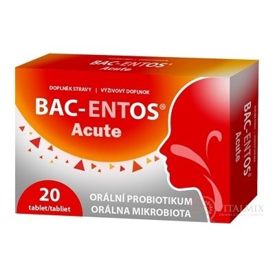Bac-Entos Acute rozpustné v ústech 20 tablet – Hledejceny.cz