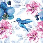 Ubrousek 33x33 cm KOLIBŘÍK – Zbozi.Blesk.cz