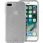 Pouzdro Puro "SHINE" Apple iPhone 6 Plus / 6s Plus / 7 Plus / 8 Plus, stříbrné – Sleviste.cz