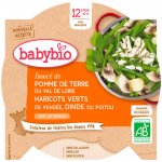 Babybio Brambory a fazolky s krůtími plátky 230 g – Zboží Dáma