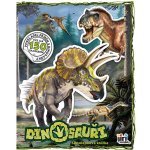 Jiri Models Knížka samolepková Dinosauři – Zboží Dáma