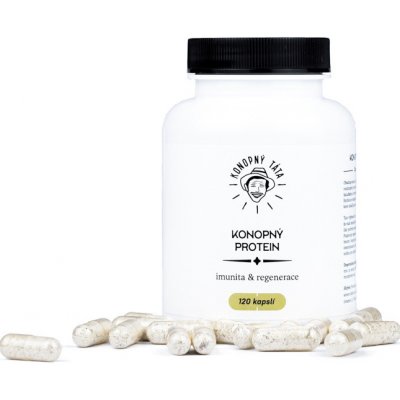 Konopný Táta Edestin 120 kapslí – Hledejceny.cz