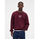 Gap Oversize mikina Heavyweight Červená – Zboží Dáma