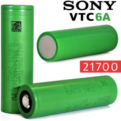 Sony VTC6A 21700 Baterie 4000mAh 30A