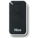 NICE S.p.A. 2-kanálový bílý radiový ovladač INTI2 s černým panelem s plovoucím kódem – Zboží Mobilmania