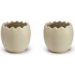 Cooee Design keramika stojánek na vejce béžová set 2 ks – Zboží Dáma Cooee Design keramika stojánek na vejce béžová set 2 ks – Zboží Dáma