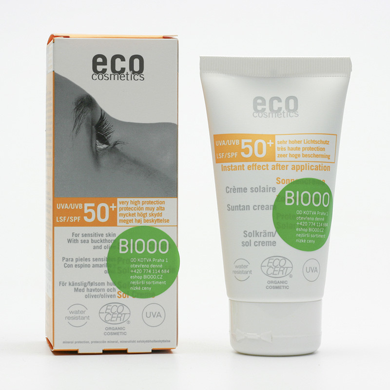Eco Cosmetics ochranný sluneční krém SPF50+ 75 ml od 382 Kč - Heureka.cz