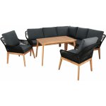 di volio Zahradní nábytek Albenga černý/šedý – Hledejceny.cz