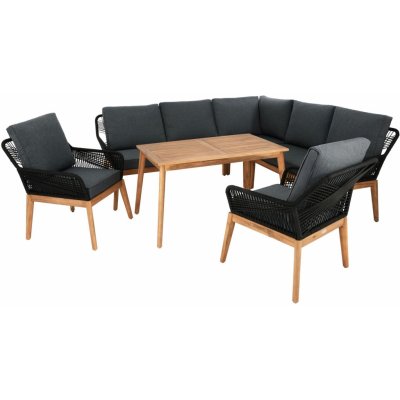 di volio Zahradní nábytek Albenga černý/šedý – Hledejceny.cz