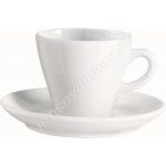 ASA Selection šálek na cappuccino s podšálkem porcelán bílá 0,17l – Zboží Dáma