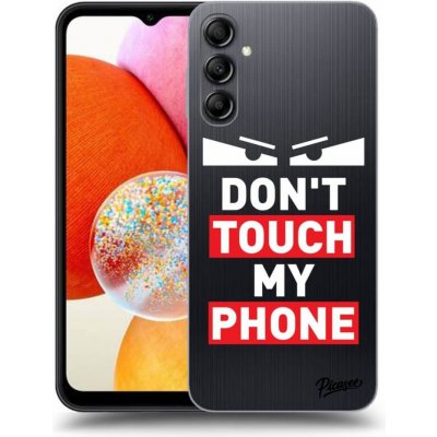 Pouzdro Picasee silikonové Samsung Galaxy A14 4G A145R - Shadow Eye - Transparent čiré – Zboží Mobilmania