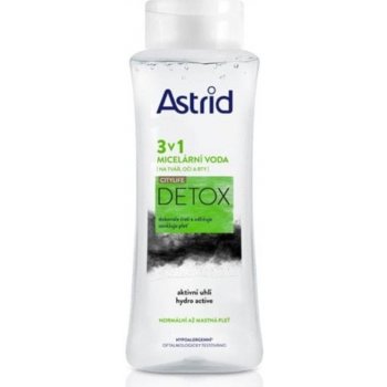 Astrid Citylife Detox micelární voda 3 v 1 400 ml