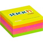 Stick´n Samolepicí bločky Stick´n by Hopax - 51 x 51 mm / 250 lístků / mix neon barev – Hledejceny.cz