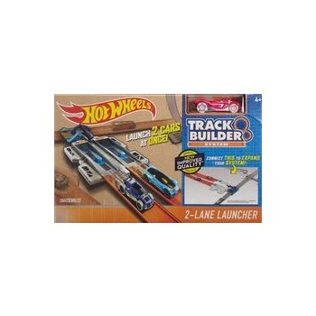 Hot Wheels Track Builder doplňky a dráhy 2 Lane Launcher