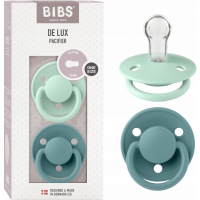 Bibs De Lux silikon 2ks Nordic Mint/Island Sea – Hledejceny.cz