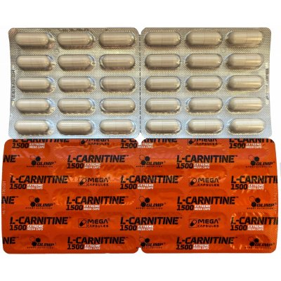 Olimp Sport Nutrition L-Carnitine 1500 Extreme 120 kapslí – Sleviste.cz