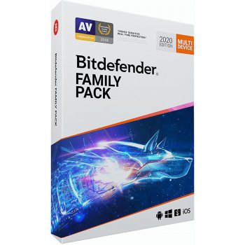 Bitdefender Family Pack 2020, až 15 lic. 1 rok (FP01ZZCSN1215LEN)