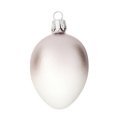 Nastrom Velikonoční vajíčko polomáčené růžové 6x4 cm – Zboží Dáma