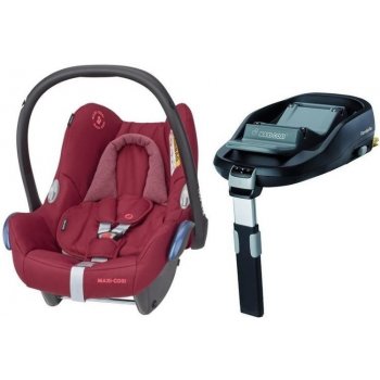 Maxi-Cosi Cabriofix 2022 Essential Red + Základna Isofix FamilyFix