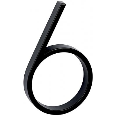 Richter RN.125V.6.CE číslo "6" černé Černá – Zboží Mobilmania