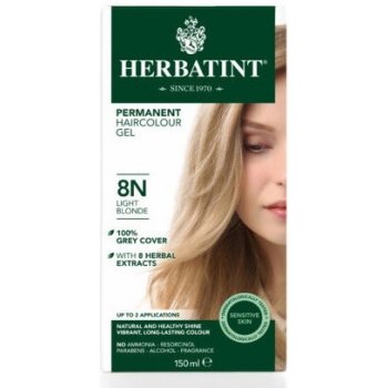 Herbatint barva na vlasy světlá blond 8N
